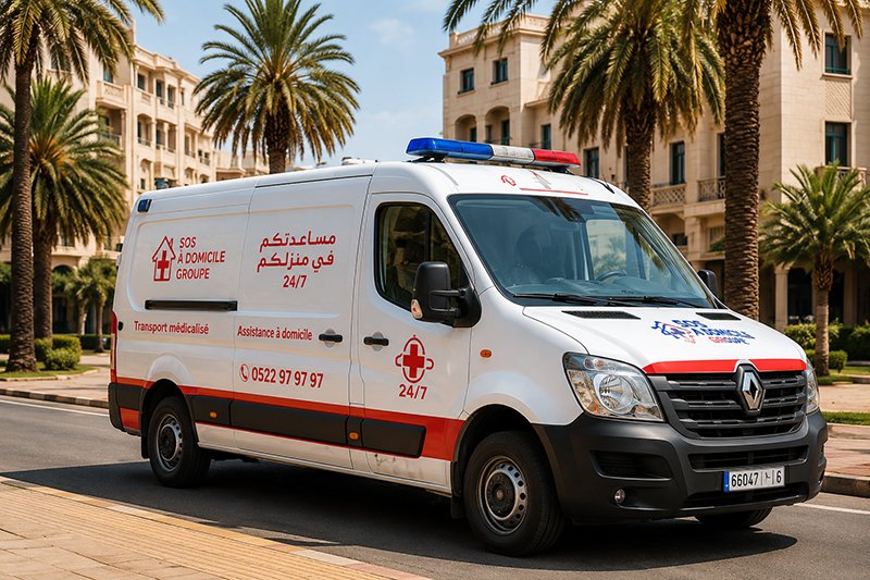 Ambulance & Transport sanitaire a domicile casablanca